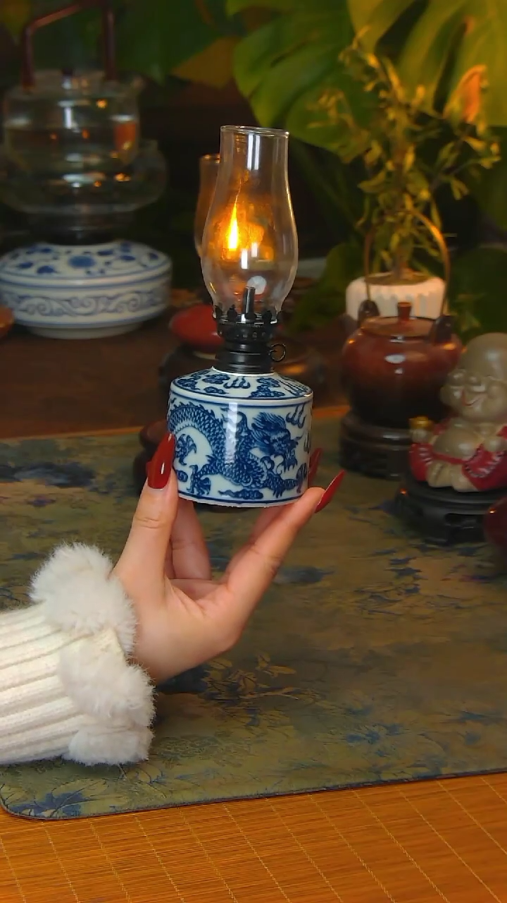 【闪购商品】景德镇陶瓷灯摆件