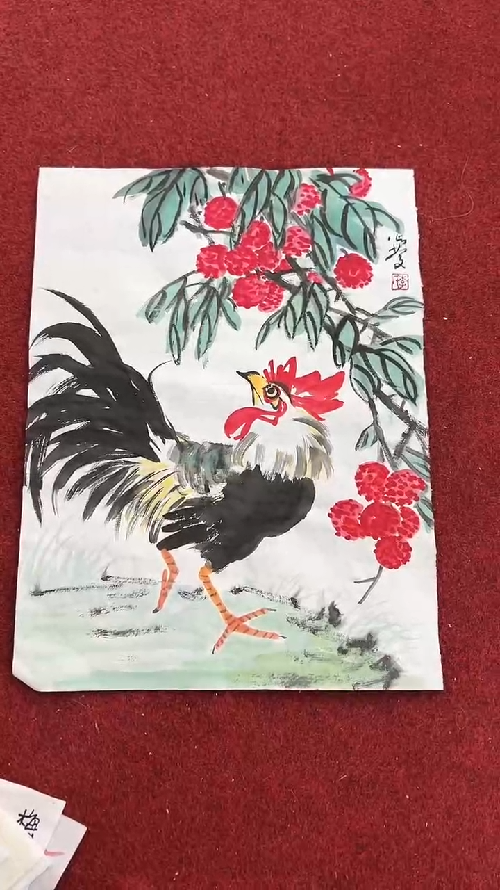 国画李火庆/国画/画心