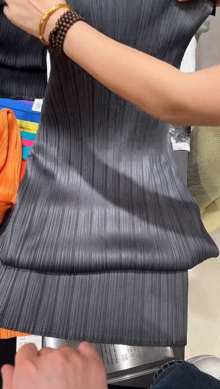 点*3093无袖连衣裙深灰色