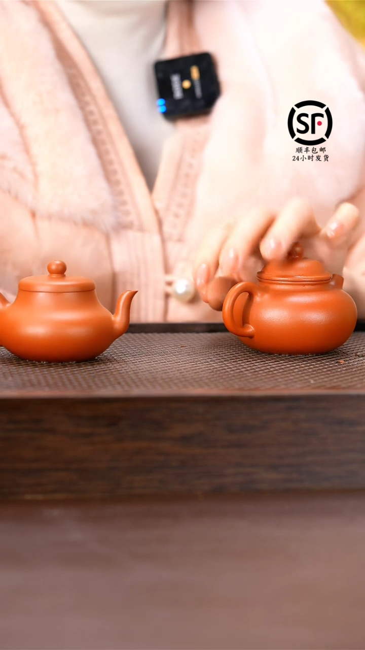 【闪购商品】紫砂茶壶原矿手工紫砂壶2把