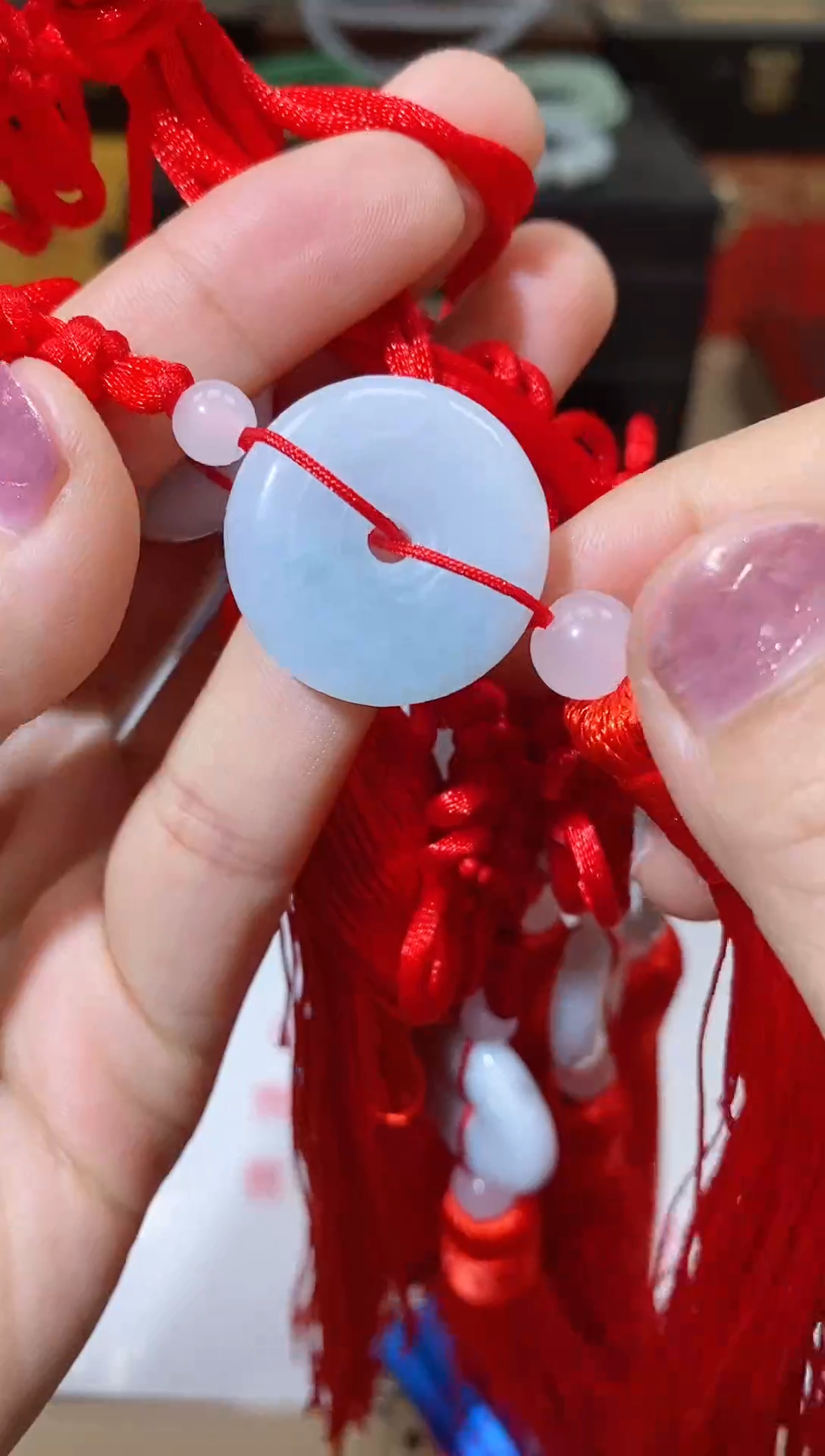 【闪购商品】翡翠颈饰未镶嵌天然A货翡翠（多样性发一）