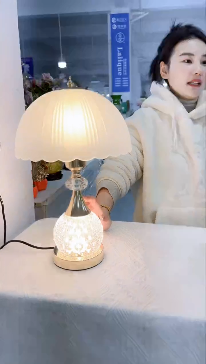 【闪购商品】无铅玻璃YS-水晶台灯花瓶