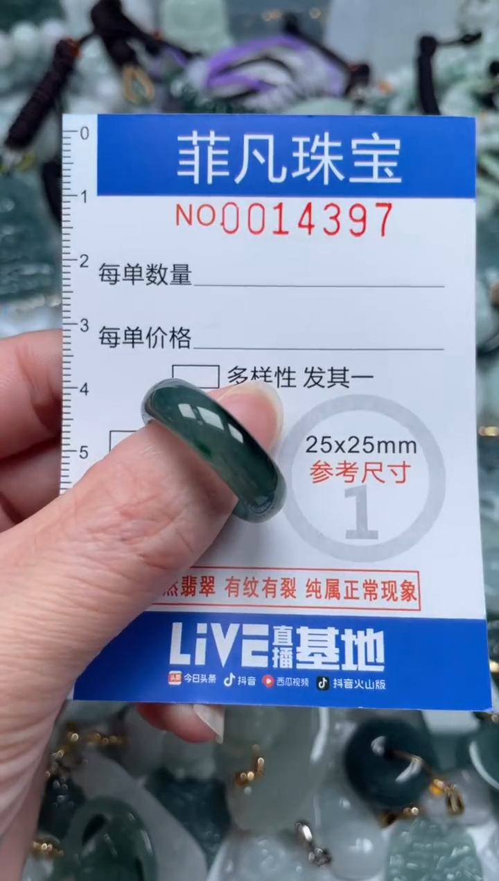 颈饰未镶嵌翡翠14397