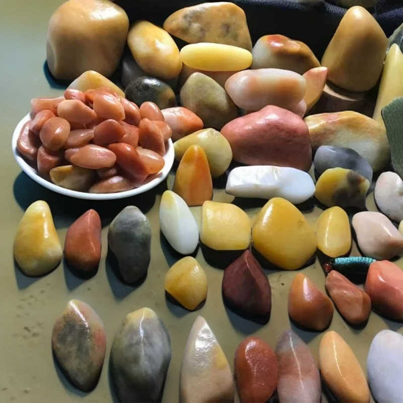 新疆五彩戈壁奇石可用于盆景观赏（不包邮）