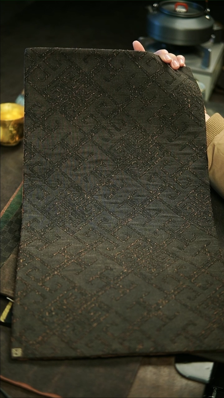 【闪购商品】万字纹提花茶席一50*28