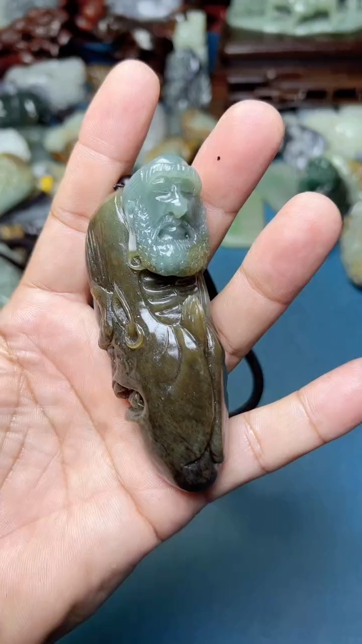 未镶嵌和田玉把件-