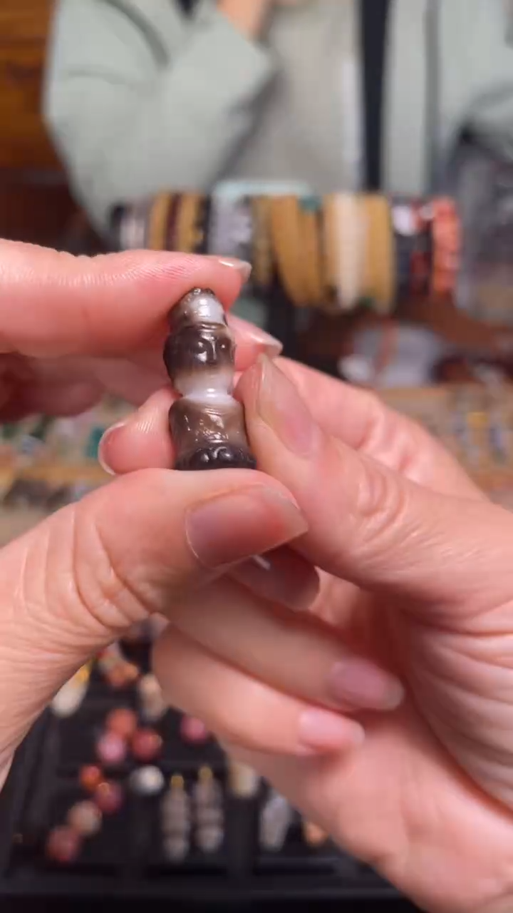 【闪购商品】玛瑙/玉髓颈饰未镶嵌玛瑙饰品观音94