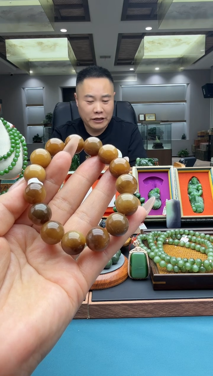 未镶嵌手串和田玉qmt