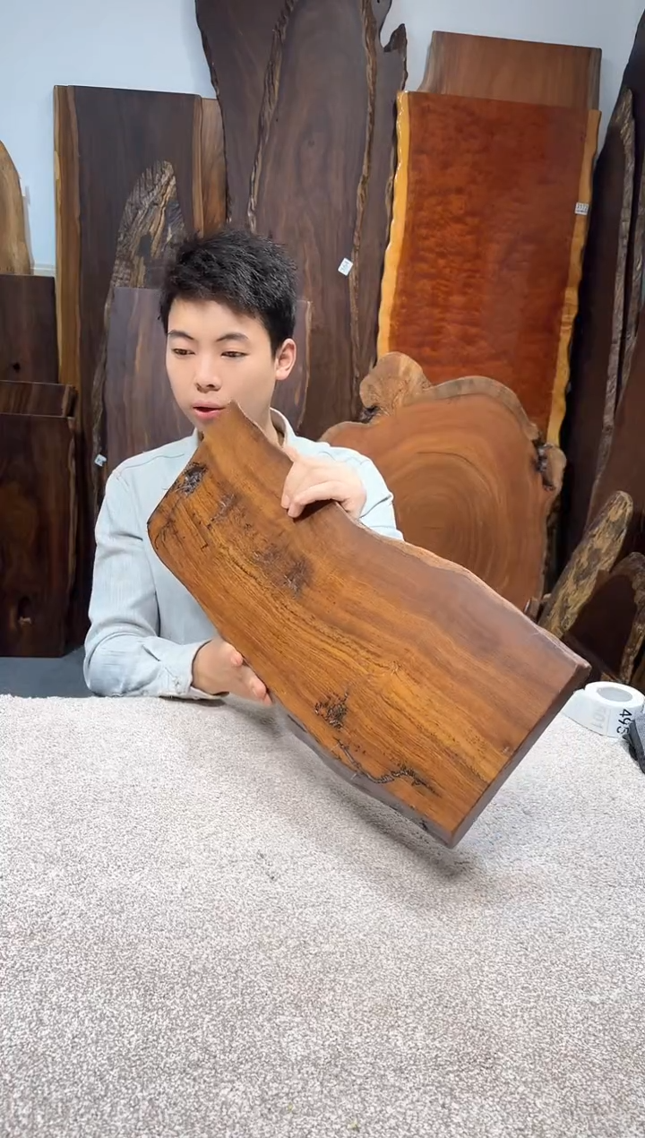 【闪购商品】风车木（黑檀木）尺寸58*22*2.3编号495