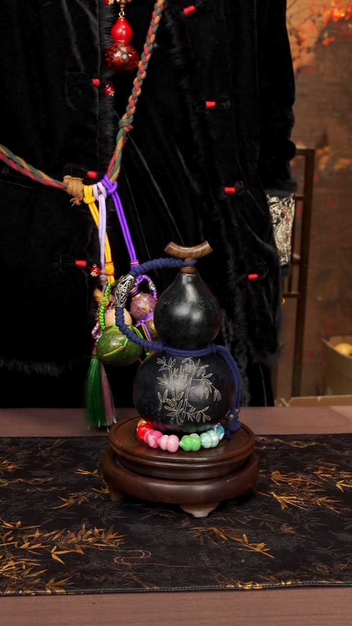 349--精品大漆酒葫芦-----98