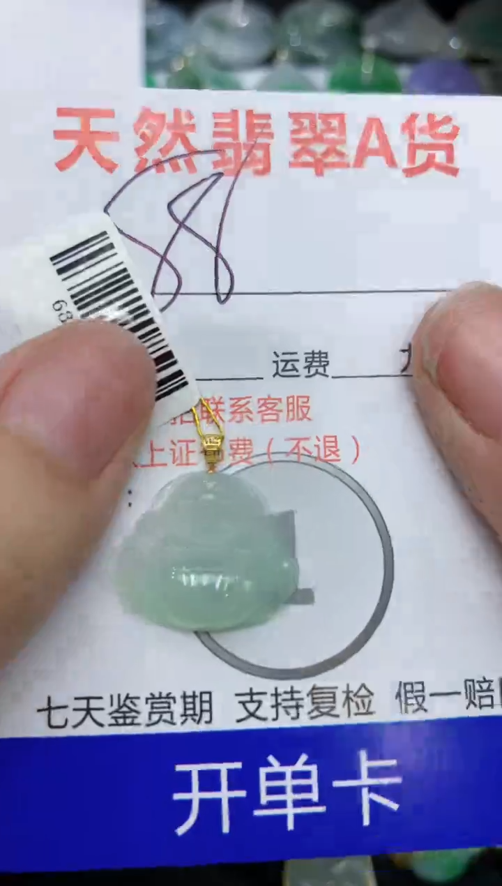 【闪购商品】翡翠颈饰18K金镶嵌111111111111