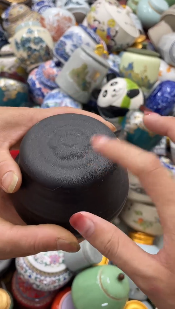 摆件孤品茶叶罐密封罐储物罐直播间临时链接浮力