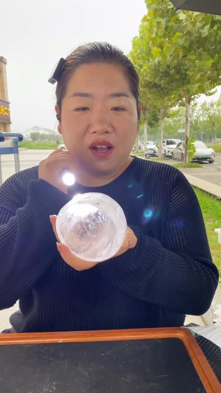 未镶嵌珠宝半成品水晶白水晶碗D727