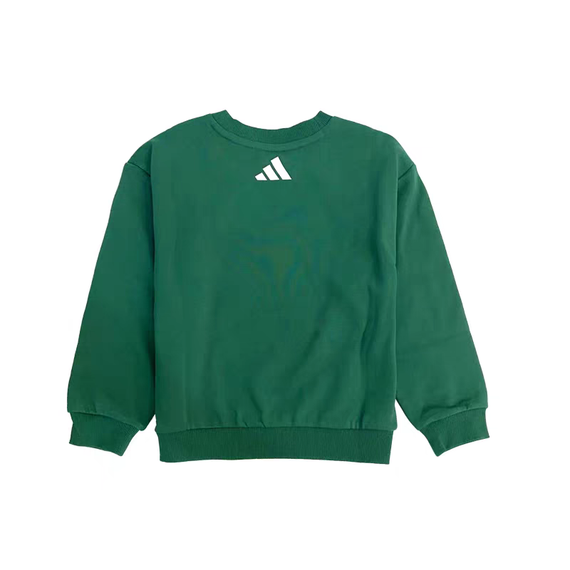 adidas/阿迪达斯儿童JK KN CREW流光风圆领针织套头卫衣 KS0645
