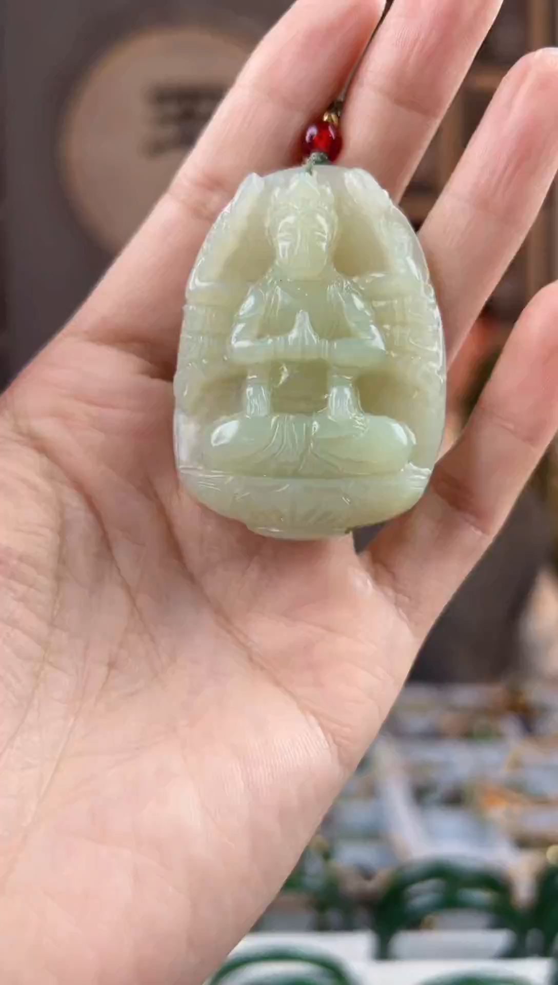 颈饰未镶嵌和田玉拍一发一，拍一发一