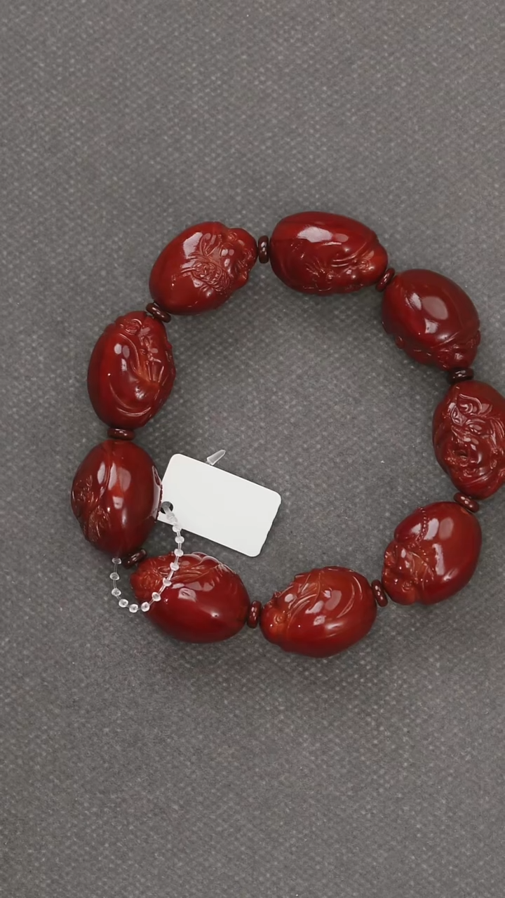 手串/手链橄榄核紫**腾橄榄核手串