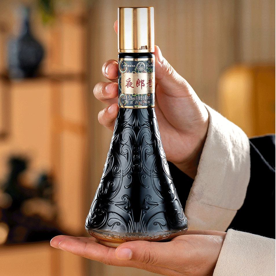 相叙夜郎老黑金-单瓶53度248ml酱香型优级白酒53%Vol
