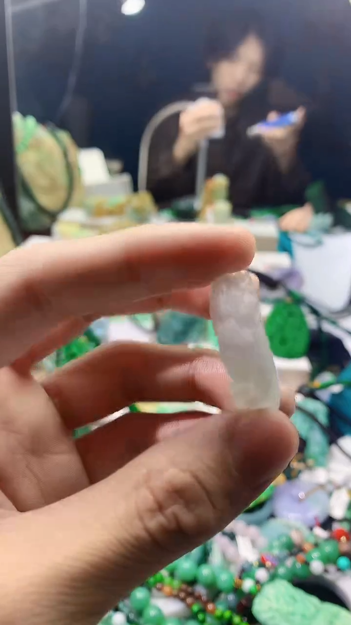 颈饰未镶嵌翡翠天然缅甸a货翡翠