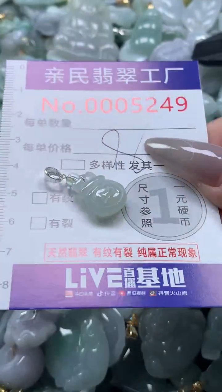 颈饰未镶嵌翡翠5249