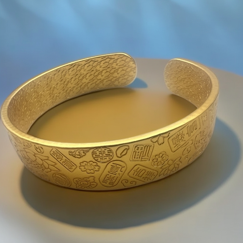 【林总专属】时尚精美吉言合金手镯SZ601128