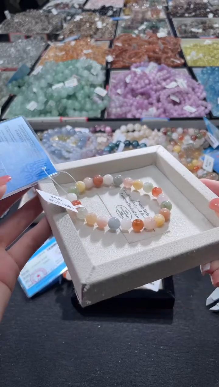 水晶手链未镶嵌250号 多样性发一约8+