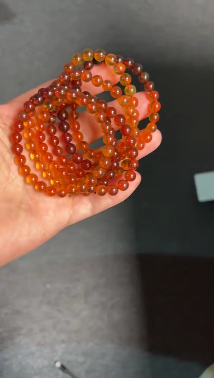 琥珀未镶嵌珠宝奇石/无优化/多样性发一件/无证书6mm