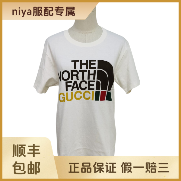 妃鱼/古驰/棉/T恤/95新/凡0510