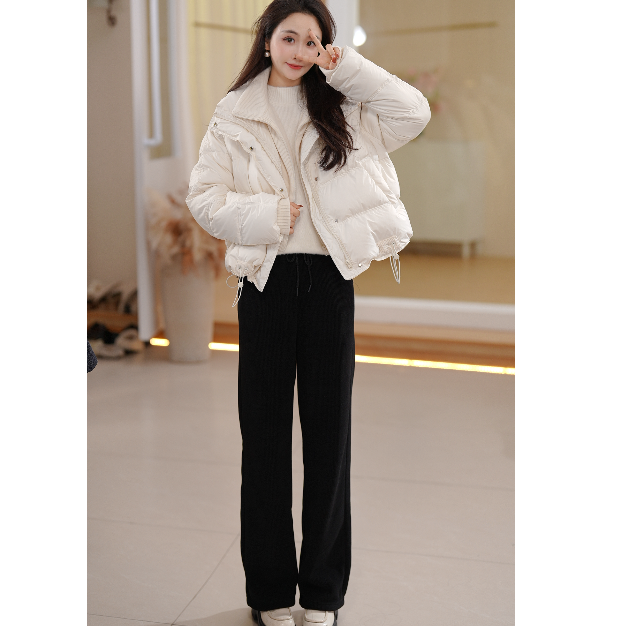 苏醒的乐园2025年冬季新款加绒加厚款灯芯裤SXK25169