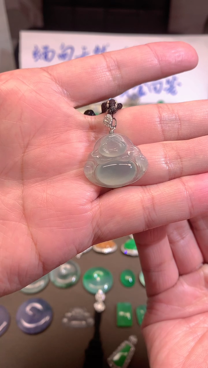 【闪购商品】翡翠颈饰未镶嵌挂件