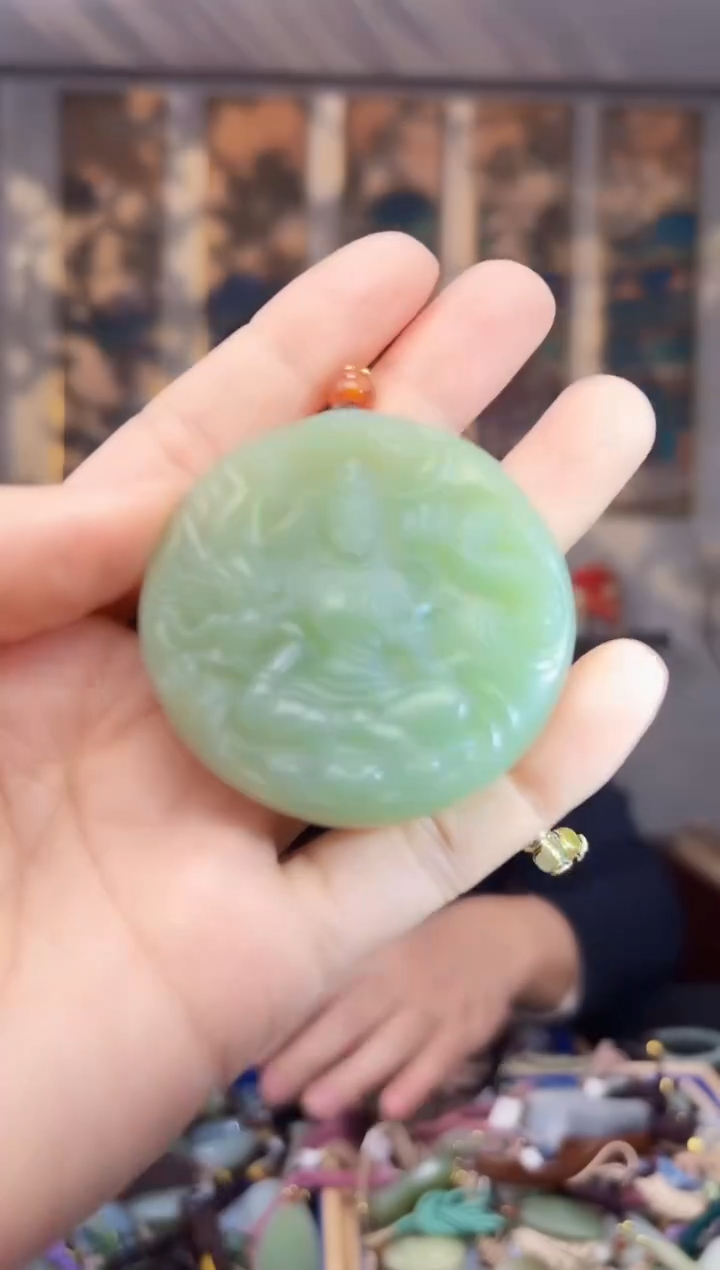 【闪购商品】和田玉挂件未镶嵌拍一发一