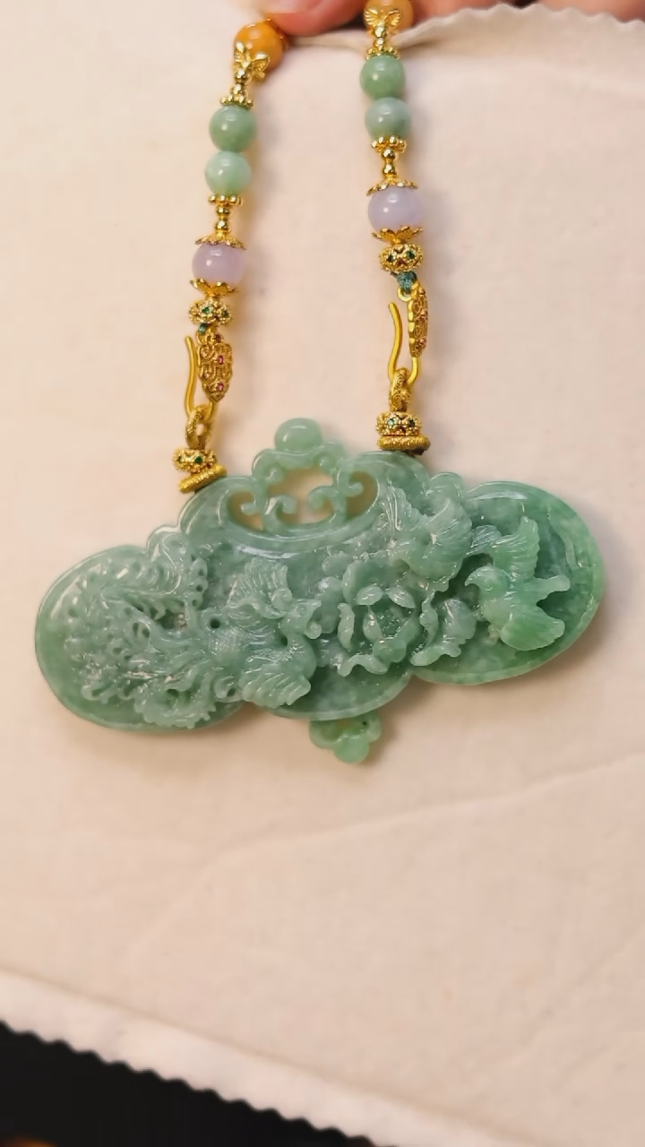 【闪购商品】翡翠颈饰未镶嵌24小时内发货质保A货