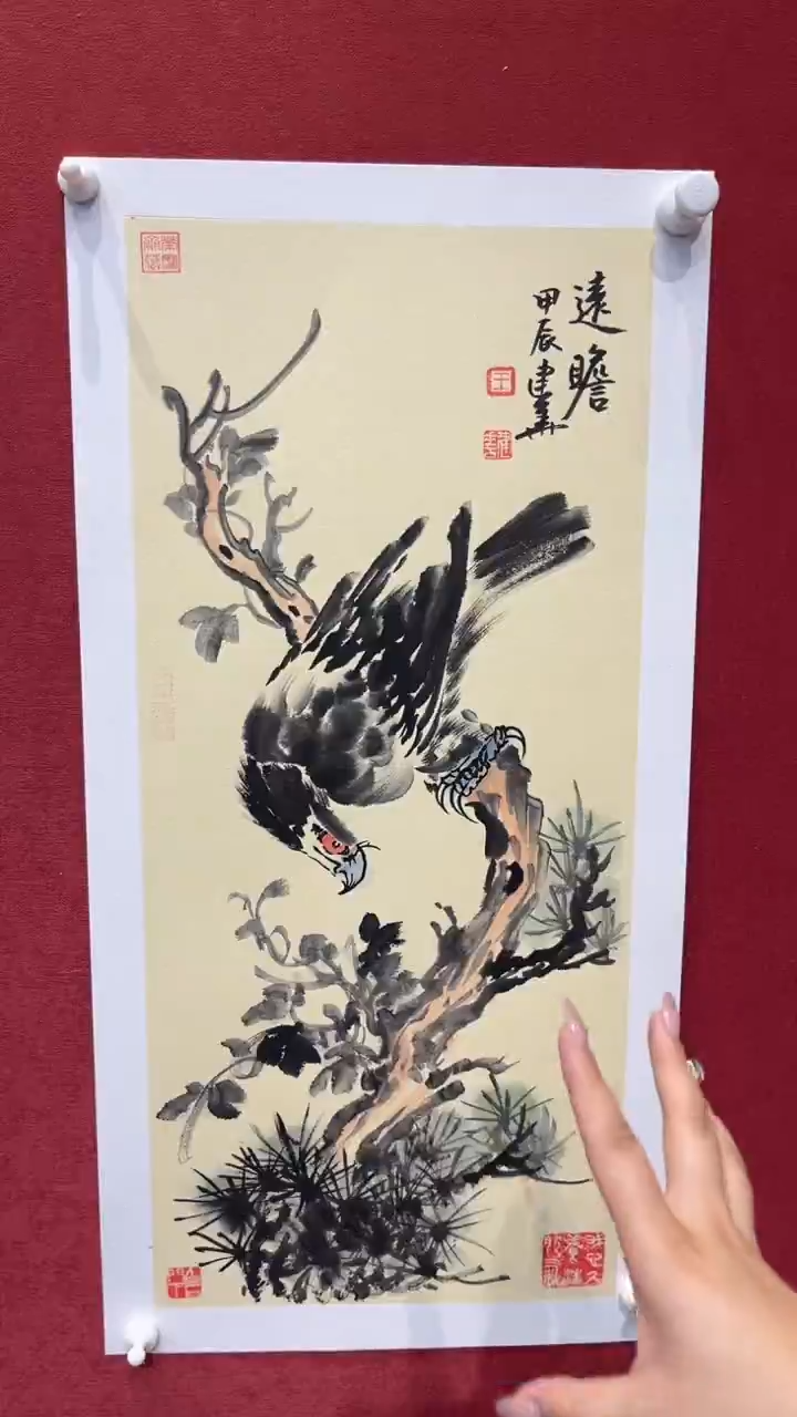 【闪购商品】国画王建华手绘国画作品6