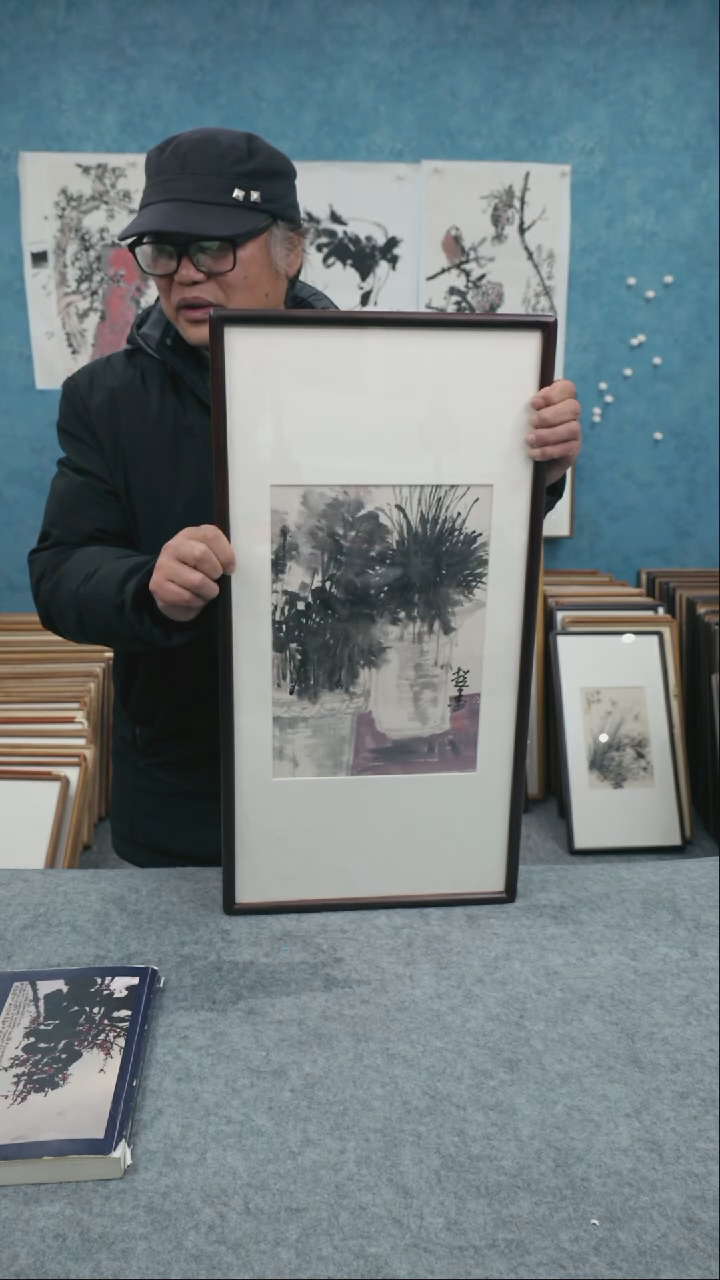 【闪购商品】国画33*66郑志超老师花鸟