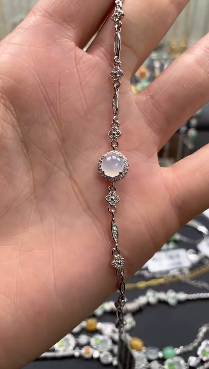 【闪购商品】翡翠戒指银S925镶嵌111111     4