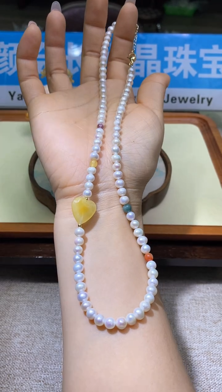 【闪购商品】淡水珍珠颈饰未镶嵌多样性发一件181