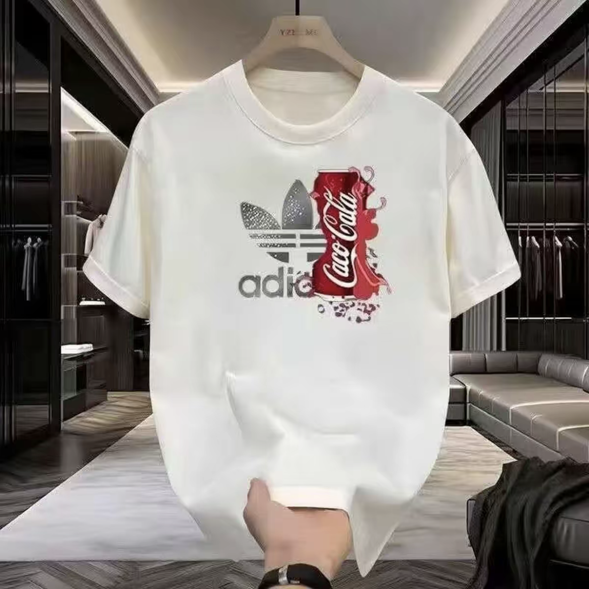 【一折粉丝福利】潮牌短袖印花T恤宽松夏季男女同款