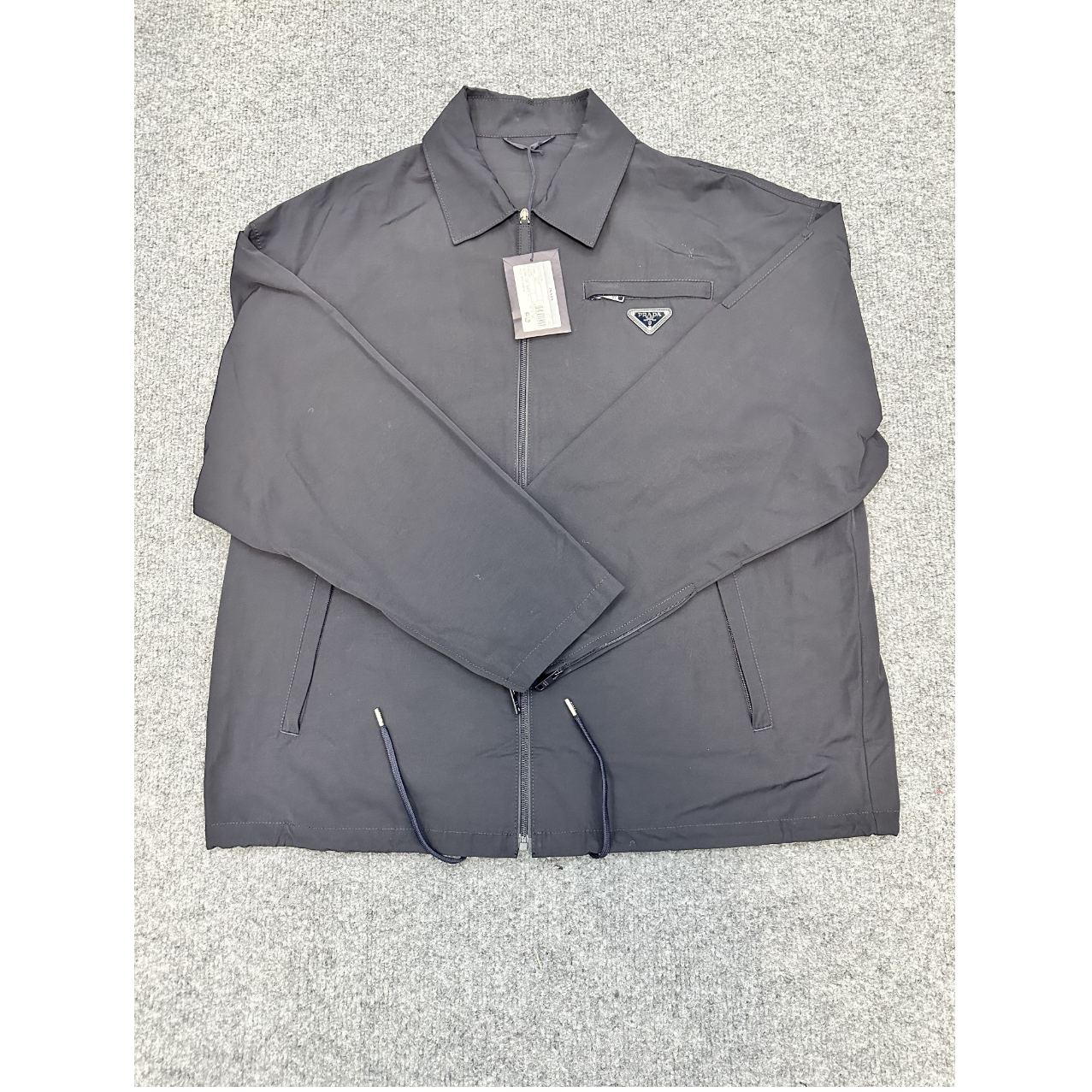 Prada/普拉达男士春秋商务经典翻领衬衫行政夹克