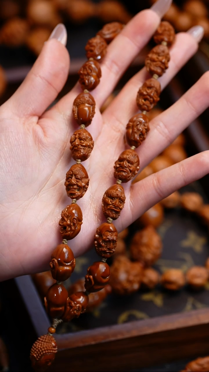 【闪购商品】橄榄核吊坠苏工橄榄核