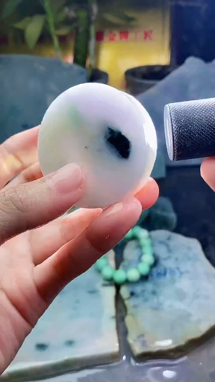 未镶嵌挂件翡翠小雨205