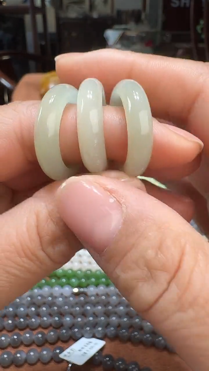 【闪购商品】和田玉戒指未镶嵌戒指