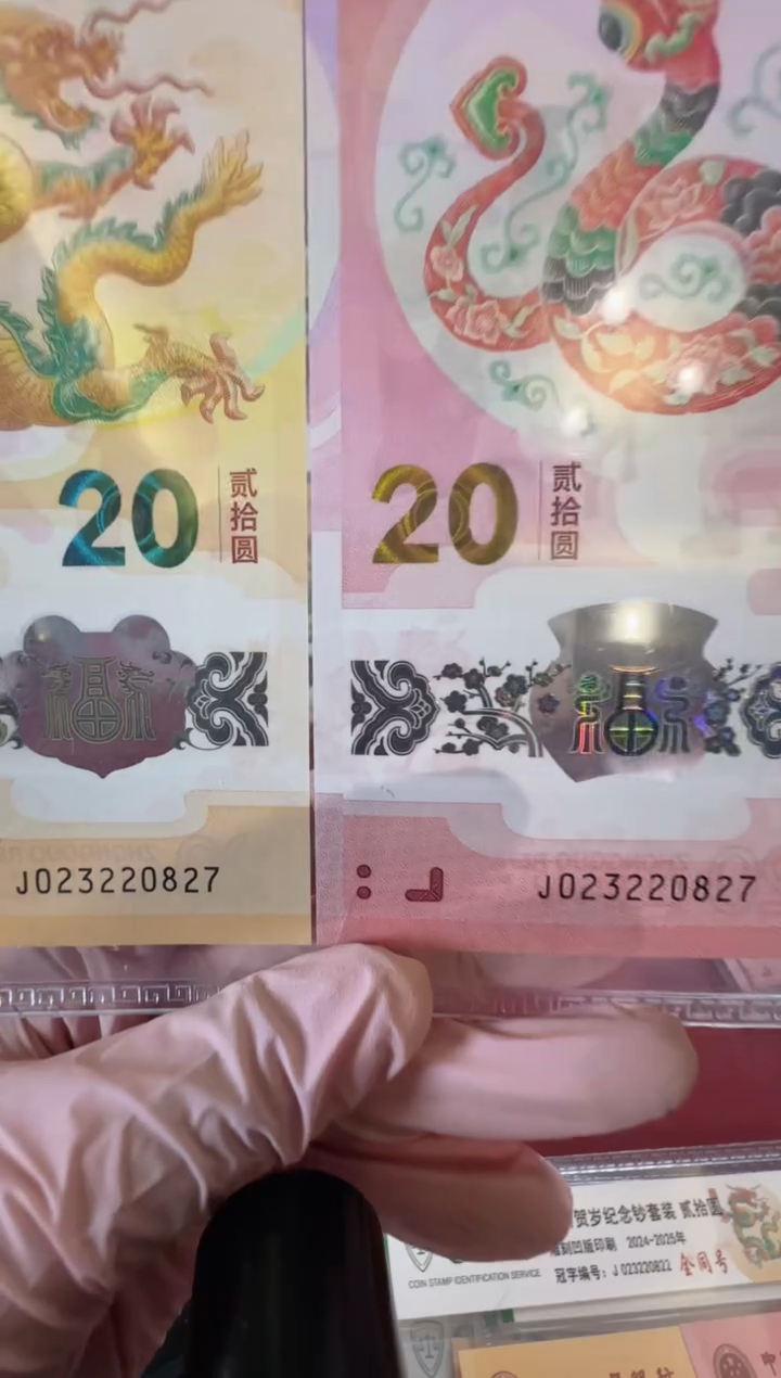 【闪购商品】塑料2025蛇钞全同号啊啊啊啊啊裸