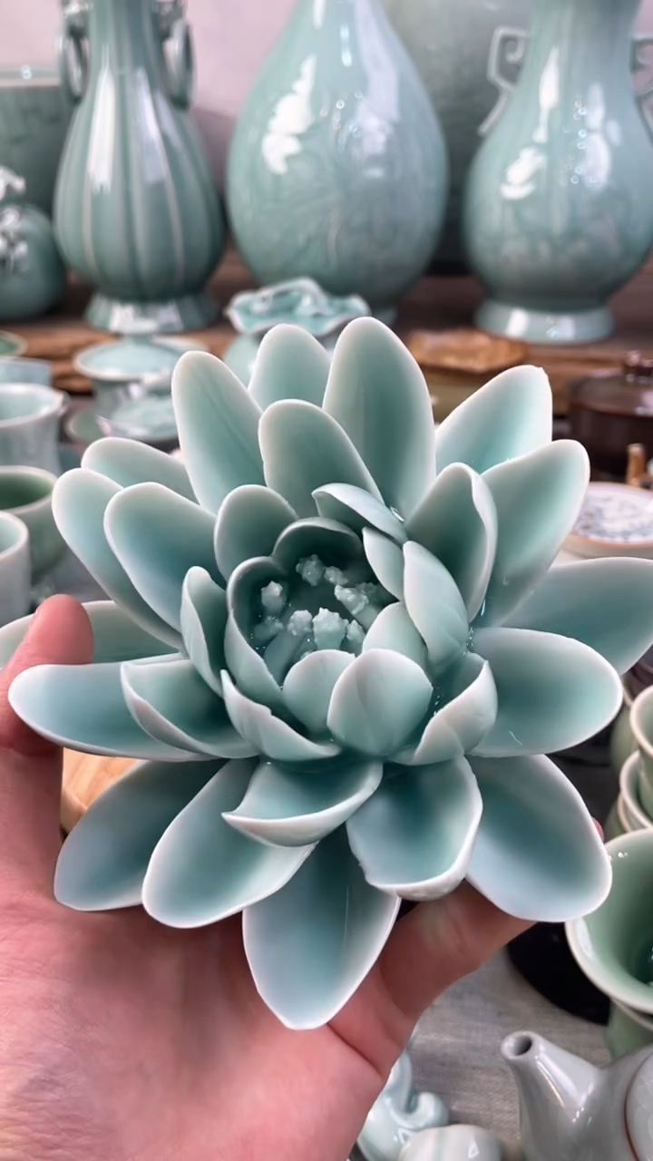 【闪购商品】纯手工 特价福利 微瑕 慧仙青瓷