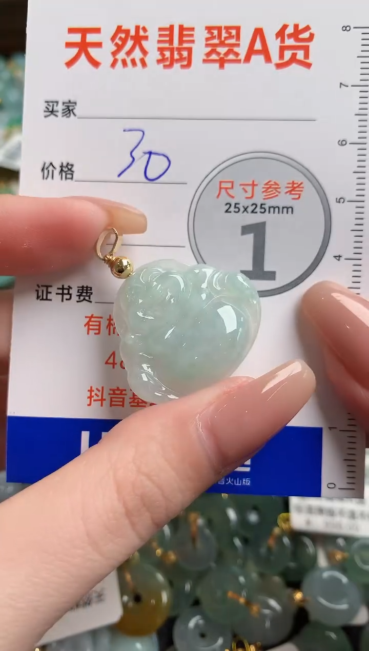 【闪购商品】翡翠颈饰未镶嵌13007725