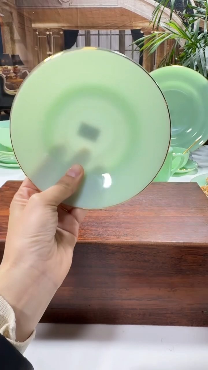 【闪购商品】... 6英寸骨碟10个玉瓷   【贝美】