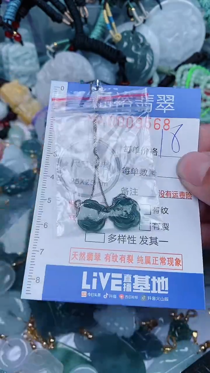 【闪购商品】翡翠颈饰未镶嵌...0009568
