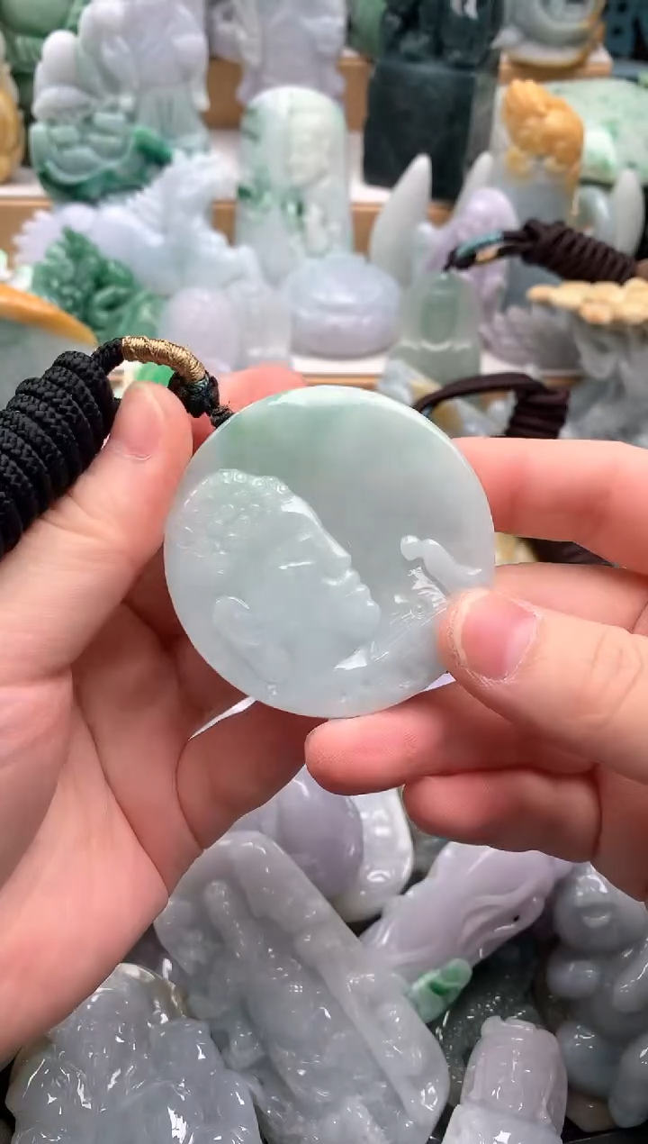 吊坠(不含链)未镶嵌翡翠1