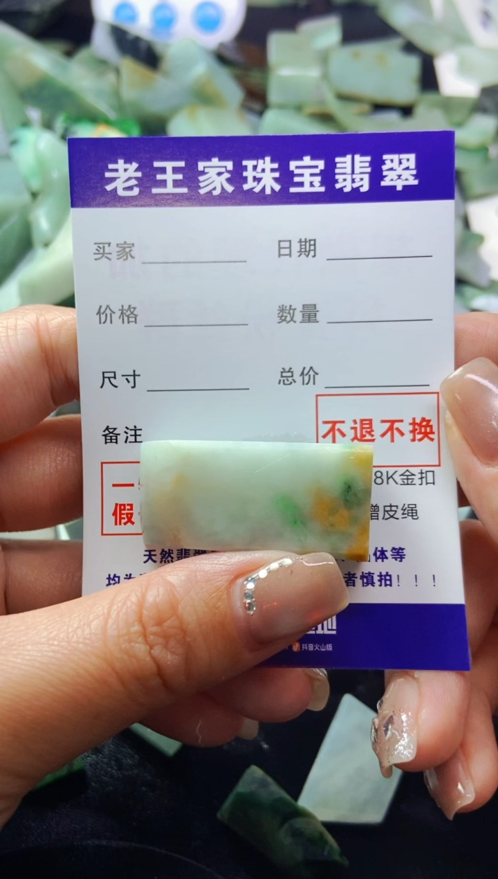 【闪购商品】翡翠颈饰未镶嵌料子
