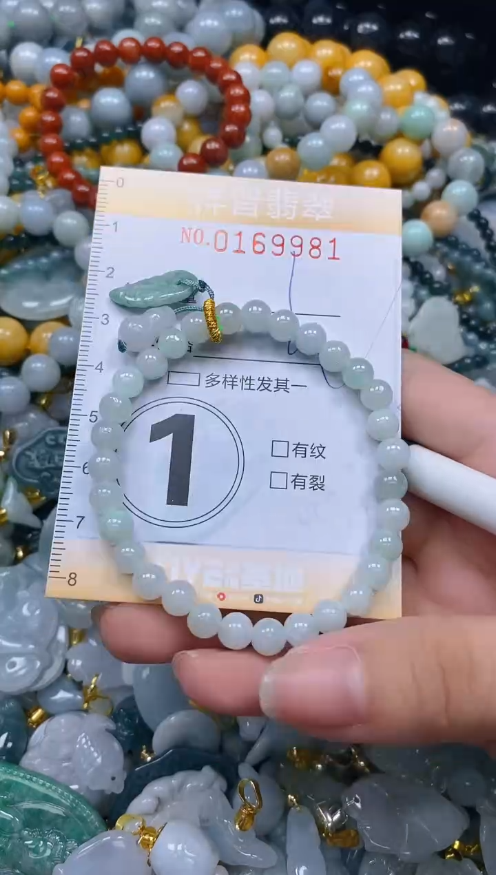 翡翠未镶嵌颈饰闪购0169981多样性发其一