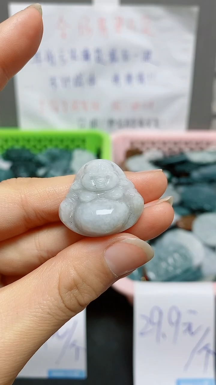 【闪购商品】翡翠颈饰未镶嵌天然翡翠A货