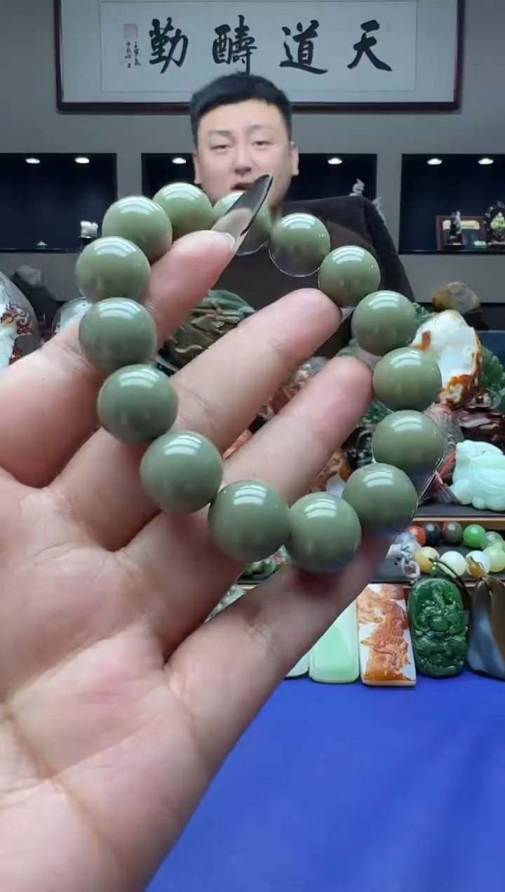 【闪购商品】和田玉手串未镶嵌11111szqdq14*